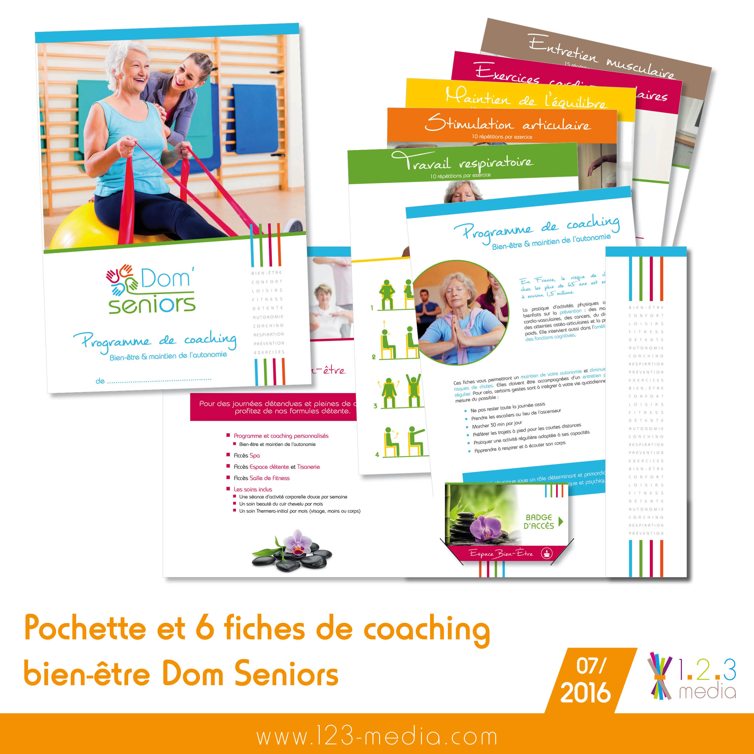 pochettes coaching bien être dom seniors